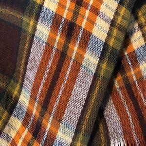 Plaid Blanket Scarf